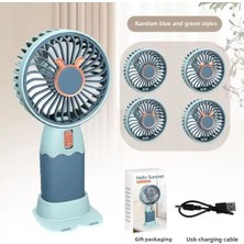 GUNKES Mini Şarjlı El Fanı
