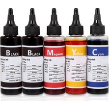 Tasarım Sentezi Canon Pixma Mp Mx Serisi Yazıcı Uyumlu Kartuş Dolum Seti Mürekkep 5X100ML