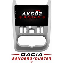 GÖZA-X Dacıa  Sandero/duster Multimedya Çerçvesi 9 Inç Soketleri Içinde
