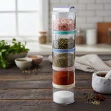 Dora Shopping Bremen 5 Baharatlık Seti, Baharat Seti 5 Adet Geçmeli 5' Bremen Baharatlık Seti