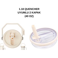 Stanley Quencher 1.18 Uyumlu 40 Oz Pipetli Sızdırmaz Termos Kapağı 2 ADET