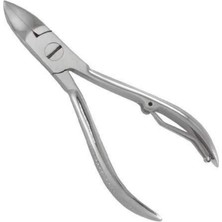 Dora Shopping Mecno Profesyonel Paslanmaz Tırnak Makası, Yaylı, 0. Inç Kenar, Metalik Gri, MB-TIM-003