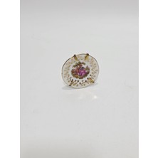 Limoges Antika Minyatür Dekoratif Tabak 6,5cm