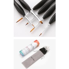 Dora Shopping 15 Fırça Seti Sulu Yağlı Için Uygun Silindir Çantalı