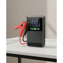 xirshop 12.000 Mah Şarjlı Araç Akü Takviye ve Işıklı Hava Kompresörü