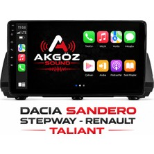 GÖZA-X Dacıa Sandero  Stepway-Renault  Talıant Multimedya Çerçevesi  10inç
