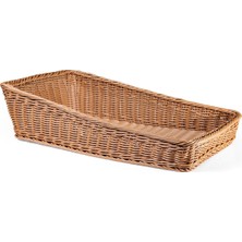 Biradlı A.büfe Plastik Dikdörtgen Sepet 30X50 cm | Açık Büfe – Restoran & Otel