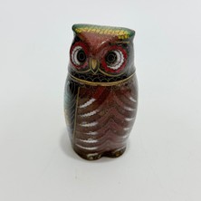 Hasyılmaz Antika Cloisonne Minyatür Kutu 7,2x4,1cm 157