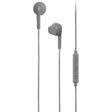 Dora Shopping Rio Kumandalı Mikrofonlu Kulakiçi Kulaklık - Gri (2KMM11G)