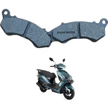 Koçak Motor Arora Quantum 50 Ön Fren Balatası Cbs (Kombine Fren Modeli Uyumludur)