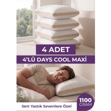 Days In Colours 2 Adet Maxi Klimalı Silikon Yastık - Daycool Serisi - 2 x 1100 Gram Maxi Klimalı Kapitone Silikon Yastık