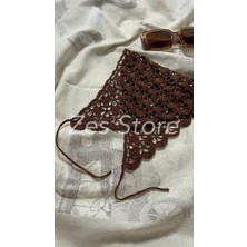  Örgü El Yapımı Kroşe Bandana