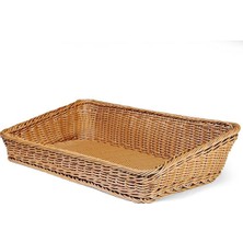 Biradlı A.büfe Plastik Dikdörtgen Sepet 50X50 cm | Açık Büfe – Restoran & Otel