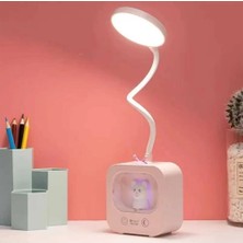 Dora Shopping Şarjlı Masa Lambası Dokunmatik Sıcak Renk Ayarlı Telefon Standlı Dimmer Çalışma Okuma Işığı Q108-1