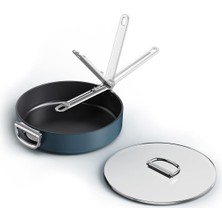 Dora Shopping 28 Santimetre Kapaklı Sote Tavası