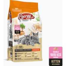Energy Tavuklu Yavru Kedi Maması - 15 kg
