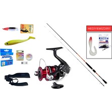 Daiwa Crossfire New Spin 270CM 14-56GR&SHIMANO Sienna 4000 Fg Spin Seti