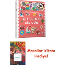 İndigo Kitap Keçe Arkadaşlarımla Çiftlikte Bir Gün (Ciltli) + Masallar