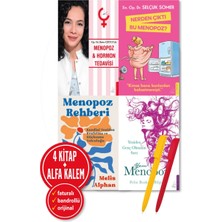 Destek Yayınları Alfa Kalem+ Menopoz Rehberi+Yeni+Nerden Çıktı Bu Menopoz? (Banu Çiftçi, Melis Alphan) 4 Kitap