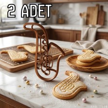 Ulu Pazarlama 2li Saksafon Figürlü Hamur Şekillendirici Kurabiye Kalıbı Oyun Hamuru Kalıbı 7 5 cm