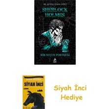 Ren Kitap Sherlock Holmes Bir Suçun Portresi (Ciltli) + Siyah Inci
