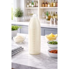 Biradlı Boş Sosluk 500 cc | Çelik Sos Şişesi – Restoran & Kafe