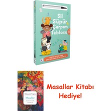 İndigo Kitap Sil Süpür - Çarpım Tablosu (Ciltli) + Masallar