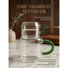 Miter Lüks Bardaklı Komodin Başucu Sürahisi 690 ml