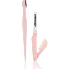 Dora Shopping Razor + Taraklı Maskara Fırça Açılıp Kapanabilen NASFACESET07