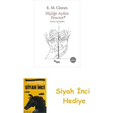 Sel Yayıncılık Hiçliğe Açılan Pencere + Siyah Inci