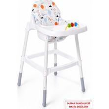 Tois Konfor Plus Mama Sandalyesi Minderi – Kaymaz & Yumuşak - Ergonomik Yan Destekli