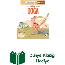 İndigo Kitap Suyla Rengarenk Boyama - Doğa + Dünya Klasiği