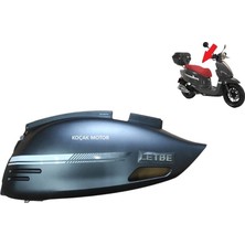Koçak Motor Rks Neon 125 Arka Yan Panel Sol Mat Gri