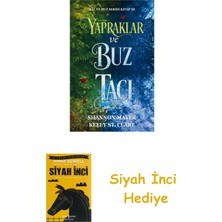 Ren Kitap Yapraklar ve Buz Tacı + Siyah Inci