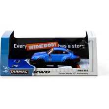 Tarmac Works 1:64 Rwb 993 Porsche 911 Tarmac Works 10TH Anniversary Diecast Model Araba
