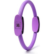 Zepca 38 cm Pilates Çemberi – Yoga Pilates Ring – Iç Bacak, Karın ve Kalça Sıkılaştırıcı Egzersiz Aleti (Mor)