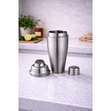 Biradlı Çelik Kokteyl Shaker 500 cl