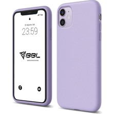 Dora Shopping iPhone Kılıf Ince Sıvı Silikon 3 Katmanlı Tam Kaplamalı Yumuşak Jel Kauçuk Kılıf Kapak (Lila, iPhone