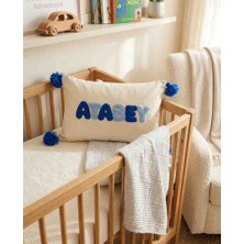 Home Art Paris Isimli Kisiye Özel Punch Nakışlı Bebek Yastığı, Bebek Hediyesi