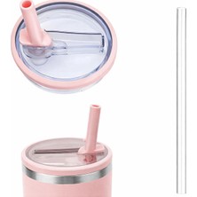 Belirtilmemiş Stanley Termos Uyumlu Stanley Quencher 1,18 Uyumlu Aksesuar Pipet Koruyucu ve Taban Kılıfı