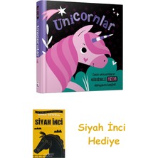 İndigo Kitap Unicornlar – Neon Renkler (Ciltli) + Siyah Inci
