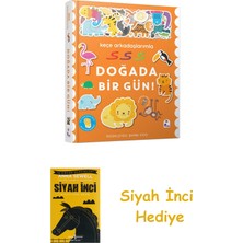 İndigo Kitap Keçe Arkadaşlarımla Doğada Bir Gün (Ciltli) + Siyah Inci