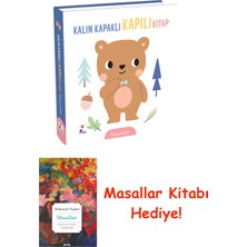 İndigo Kitap Kalın Kapaklı Kapılı Kitap - Hayvanlar (Ciltli) + Masallar