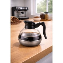 Biradlı Kahve Potu 1,5 L | Paslanmaz Servis Potu – Kafe & Restoran