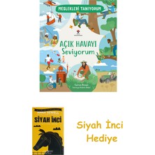 Tübitak Yayınları Meslekleri Tanıyorum - Açık Havayı Seviyorum + Siyah Inci