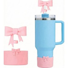 Belirtilmemiş Stanley Termos Uyumlu Stanley Quencher 1,18 Uyumlu Aksesuar Pipet Koruyucu ve Taban Kılıfı