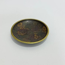 Hasyılmaz Antika Cloisonne Fincan Tabağı 10CM