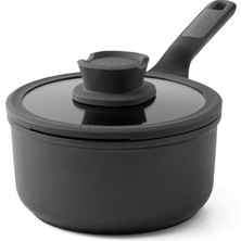 Dora Shopping Leo Yapışmaz Kapaklı Alüminyum Döküm Sos Tenceresi 18 cm