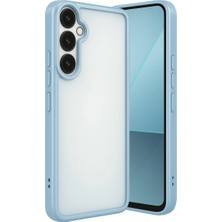 Eco Port Samsung Galaxy A24 4g Prime Kılıf Razer Lensli Silikon - Açık Mavi