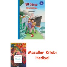 Beyaz Balina Yayınları 80 Günde Devrialem (Ciltli) + Masallar
